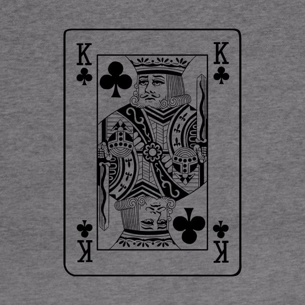 King of Clubs black version by tabslabred